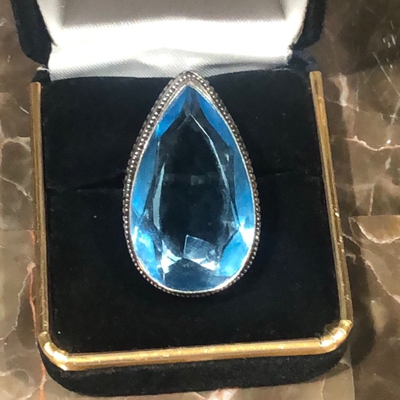 Blue Topaz Ring